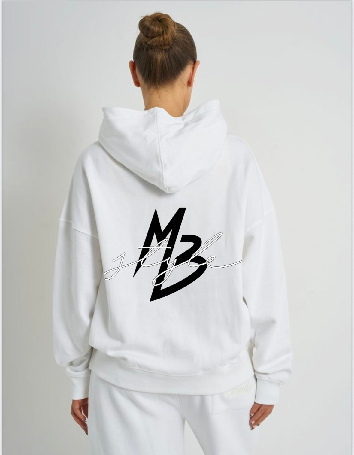 MB Style HOODIE WHITE