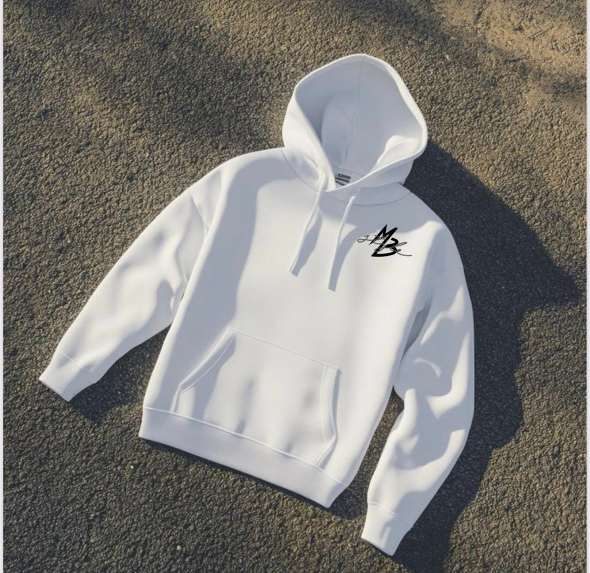 MB Style HOODIE WHITE