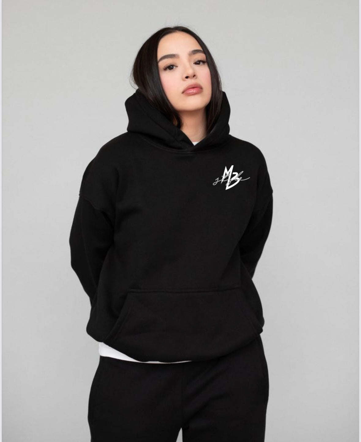 MB Style HOODIE BLACK